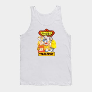 Come for the pizza Tank Top